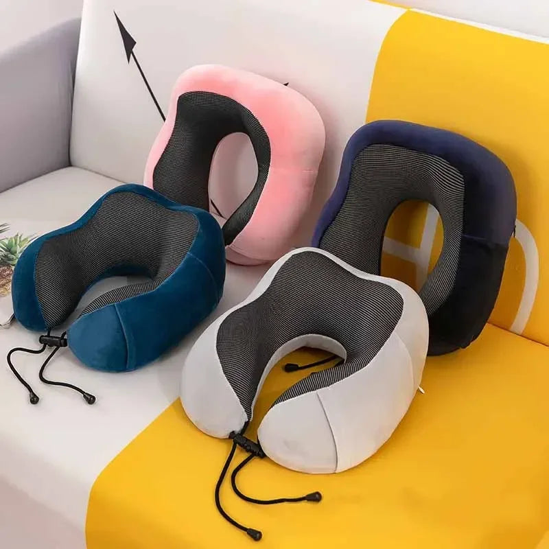 Memory Foam Travel Neck Pillow